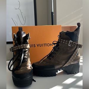 Louis Vuitton Laureate Platform Desert Boot Size 39
